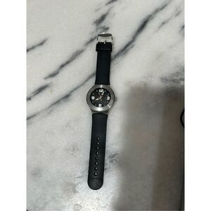 Vintage Swatch Black Sceptre YNS400 Irony Nabab 42mm Stainless Steel
